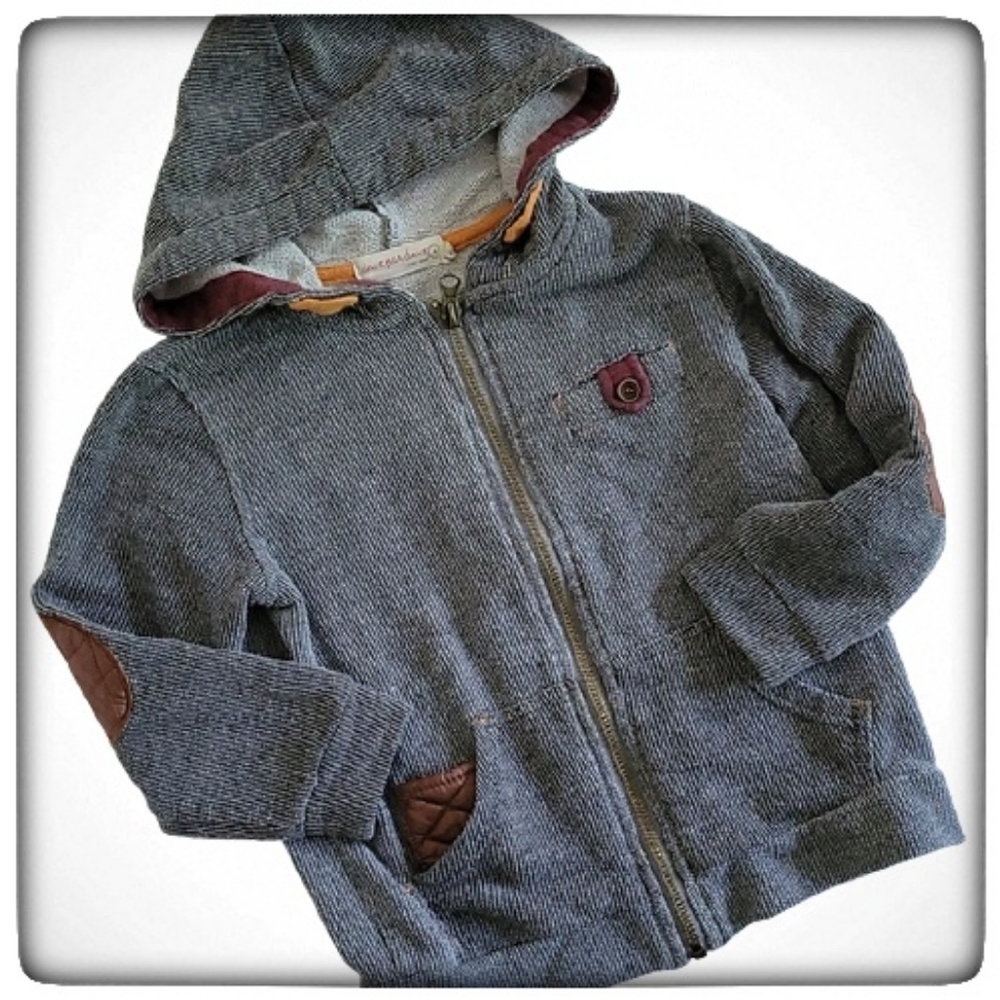 Deux par Deux Boutique Toddler Boy Hoodie-4